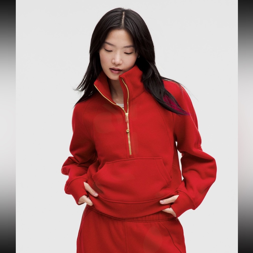 🆕 Lululemon Scuba Oversized Funnel Neck Half Zip Lunar New Year